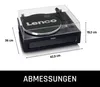 Lenco LS-430BK - Plattenspieler mit 4 eingebauten Produktbild-Vorschau 3