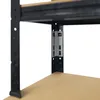 shelfplaza BLACK 190x100x60 cm Étagère rangement établi en Voir les images du produit 2