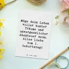 Mr. & Mrs. Panda Postkarte Spruch Alles Liebe zum 1. Produktbild-Vorschau 2