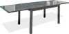 Ausziehbarer Gartentisch 10 P, Aluminium/Glassplatte Produktbild-Vorschau 1
