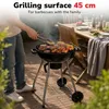 Kolekcja BBQ Grill z pokrywą Węgiel do grilla z pojemnikiem Podgląd zdjęcia produktu 5