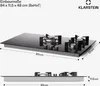 Klarstein MultiChef 5 Induktionskochfeld Mit Gaskochfeld - Produktbild-Vorschau 7