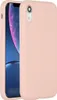 Accezz Liquid Silikoncase iPhone Xr - Rosa Produktbild-Vorschau 1