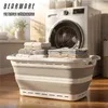 Bearware Wäschekorb faltbar 45 l, Wäschewanne mit Produktbild-Vorschau 6