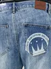DADA Supreme Jeans Shorts mit Coin Crown Print in Washed Produktbild-Vorschau 3