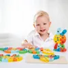 3D dopravní zvířecí dinosauří puzzle s číselnými nápisy, Náhled obrázku produktu 8
