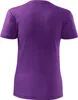 Sommer-T-Shirt für Frauen, 100% Baumwolle, unbedruckt, Produktbild-Vorschau 5