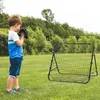 HOMCOM Football Rebounder Kickback Goal - regulowana ściana Podgląd zdjęcia produktu 2