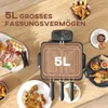Fritéza HOMCOM s objemem 5 l, nastavitelnou teplotou a Náhled obrázku produktu 8