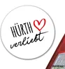 Huuraa Aufkleber Hürth verliebt 10cm rund Sticker Produktbild-Vorschau 2