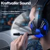 Auriculares con micrófono, auriculares estéreo para juegos, Vista previa de la imagen del producto 24