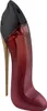 Design-Flakon in Schuhform mit rotem Glitzer-Finish und goldenem Absatz, ikonisch für Very Good Girl Glam von Carolina Herrera. Podgląd zdjęcia produktu