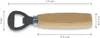 Flaschenöffner Holz Buche 14 cm für Kapseln Produktbild-Vorschau 8