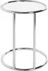 HAKU Beistelltisch chrom - Metall, Sicherheitsglas 5 mm, Produktbild-Vorschau 4