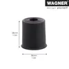 WAGNER Boden-/Wandtürstopper VULKANO MEDIUM - Ø 35 x 35 mm, Produktbild-Vorschau 2