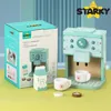 Caffettiera Giocattolo in legno Accessori da cucina Set Anteprima dell’immagine prodotto 5