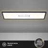 LED Panel ultraflach Hintergrundbeleuchtung 22W schwarz Produktbild-Vorschau 1