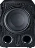 A front view of a black subwoofer speaker. Anteprima dell’immagine prodotto