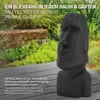 ECD Germany Moai Figur Rapa Nui Kopf 78cm hoch, Anthrazit, Produktbild-Vorschau 5