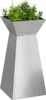 vidaXL Säulen Pflanzer Silber 35 x 35 x 73 cm Produktbild-Vorschau 3