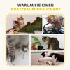 PawHut Kratztonne, Höhe 79 cm für Katzen Katzenbaum Produktbild-Vorschau 7