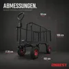 ONBEST Gitter Transportwagen | bis 550 kg | belastbar | Produktbild-Vorschau 11