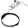 LED Stirnlampe 3W COB 240lm + 1W LED 80lm 6000K Kaltweiß Produktbild-Vorschau 3