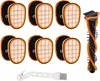 A collection of vacuum cleaner filters and a brush roll. Produktbild-Vorschau