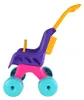 TEDDIES Poppenwagen, buggy, sportmodel, roze-violet, 1 stuk Productafbeelding-voorbeeld 9