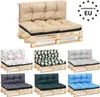 A collage of different colored pallet cushion sets, with a larger pallet sofa in beige at the top. Náhľad obrázku produktu