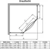 doporro Fünfeckdusche Duschkabine 80x80x195cm Produktbild-Vorschau 7