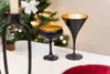 Martini-Cocktailglas Schwarz/Gold Produktbild-Vorschau 2