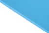 A close-up view of a light blue silicone mat with embossed symbols. Produktbild-Vorschau