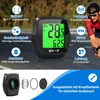 Fahrradcomputer Kabellos 21 Funktionen Wasserdicht HD-Tacho Produktbild-Vorschau 2