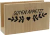 UNUS® Serviettenhalter Bambus Guten Appetit Produktbild-Vorschau 1