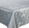 Fleckenresistente Tischtücher Blumen 3329 Grau 110x160 cm Produktbild-Vorschau 2