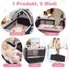 COSTWAY Lit de voyage 4 en 1 avec matelas, lit d'appoint Voir les images du produit 9
