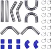 2.5" 64mm Ladeluftkühler Kit Rohr satz Intercooler Piping Produktbild-Vorschau 7