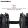 PH Fitness Premium Manubrio regolabile 24 kg Nero – Anteprima dell’immagine prodotto 9