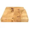 vidaXL Tischplatte 70x30x2,5 cm Baumkante Massivholz Raues Produktbild-Vorschau 3