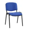 A blue office chair with a black frame is shown against a white background. Produktbild-Vorschau