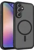 A black phone case with a translucent back is shown on a light gray background. The phone is partially visible inside the case. Náhled obrázku produktu