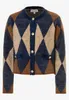 MORE & MORE Argyle Cardigan argyle knit 36 Produktbild-Vorschau 1