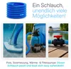 12m Schwimmbad Schlauch, blau Ø 32mm Produktbild-Vorschau 8