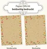 Flora Natura Briefpapier mit Umschlag Set Vintage Blumen 10 Produktbild-Vorschau 2