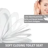 Aqua Bagno WC-Sitz Zero, D-Form weiß.  Duroplast, Produktbild-Vorschau 5
