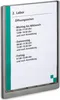 Durable 486737 - Schilderhalter - A4 - Kunststoff - Graphit Produktbild-Vorschau 1