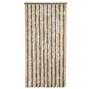 Möbel Fliegenvorhang Dunkelbraun und Beige 56x200 cm Produktbild-Vorschau 4