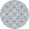 MuchoWow® Mauspad Mousepad Muster - Kariert - Schwarz - Produktbild-Vorschau 1