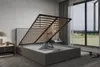Kaiser Möbel Polsterbett 180x200 mit bettkasten und Öffnung Produktbild-Vorschau 4